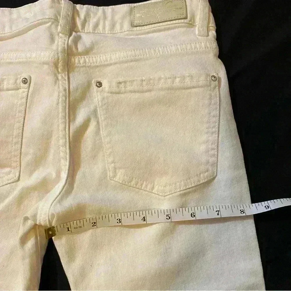 Zara Women Premium Denimwear Collection Jeans Off-white Color Size 2 - Picture 8 of 16